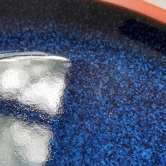 Vintage Suffolk Tableware Henry Watson Pottery England Blue Dinner Plate - Picture 5 of 6